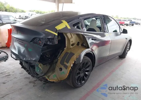 2022 Tesla Model Y Long Range Dual Motor All-Wheel Drive из США, поврежденный, VIN 7SAYGDEE4NF450434